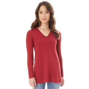 Red Lattice Back Swing Top